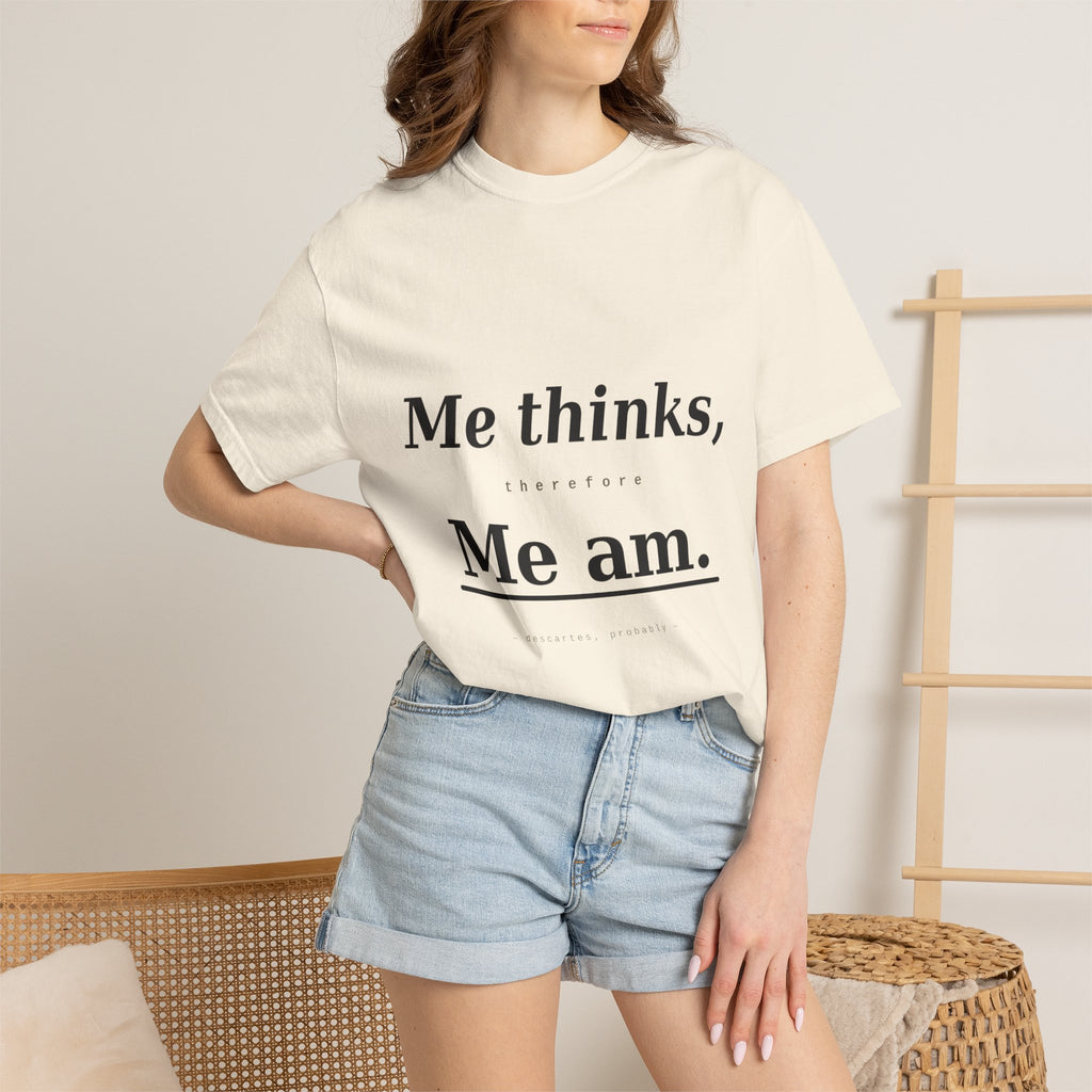 Funny Conversation Starter T-Shirt — Modern Classic Quote Tee
