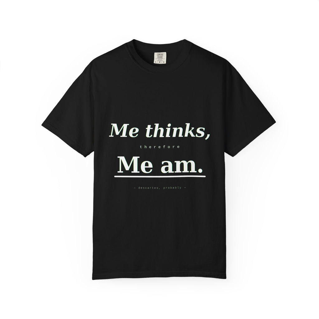 Funny Conversation Starter T-Shirt light font — Modern Twist on Classic Quote