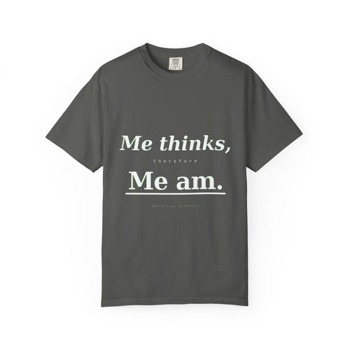 Funny Conversation Starter T-Shirt light font — Modern Twist on Classic Quote