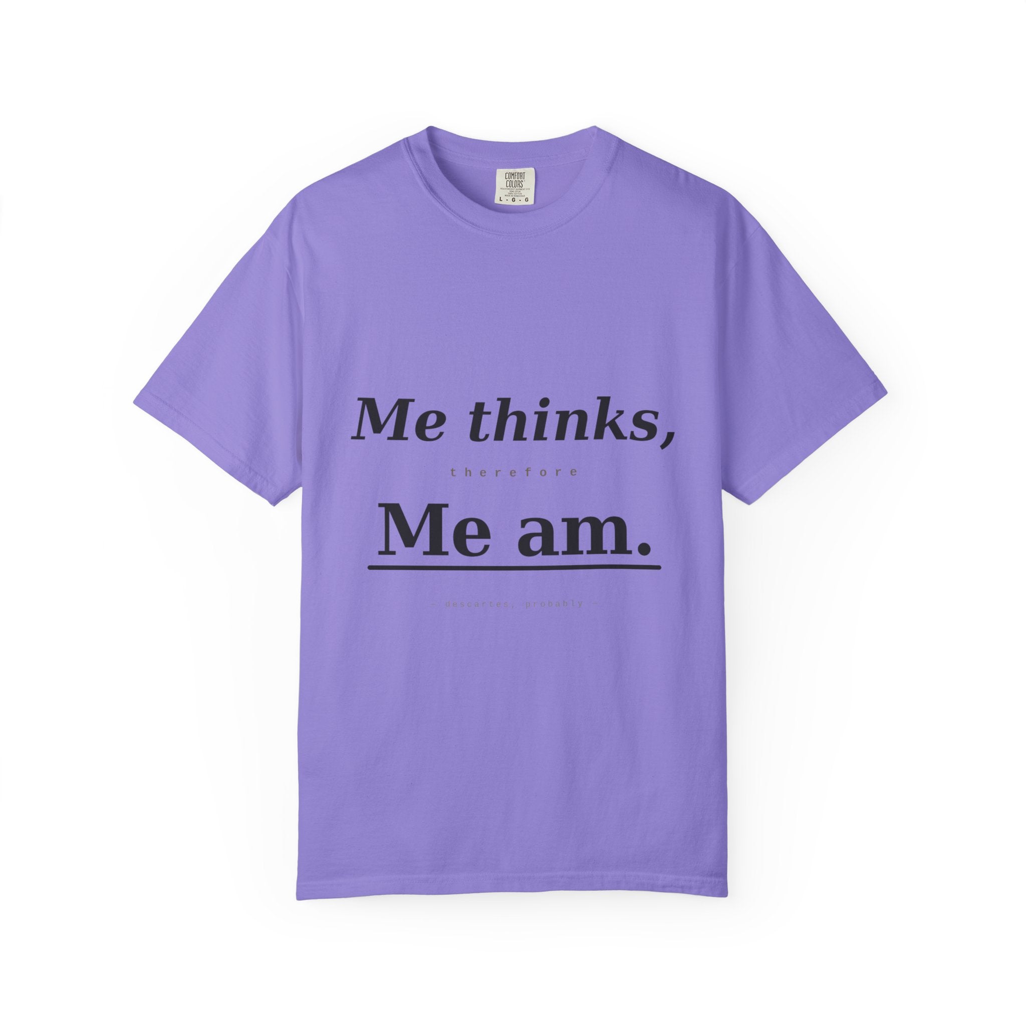 Funny Conversation Starter T-Shirt — Modern Classic Quote Tee