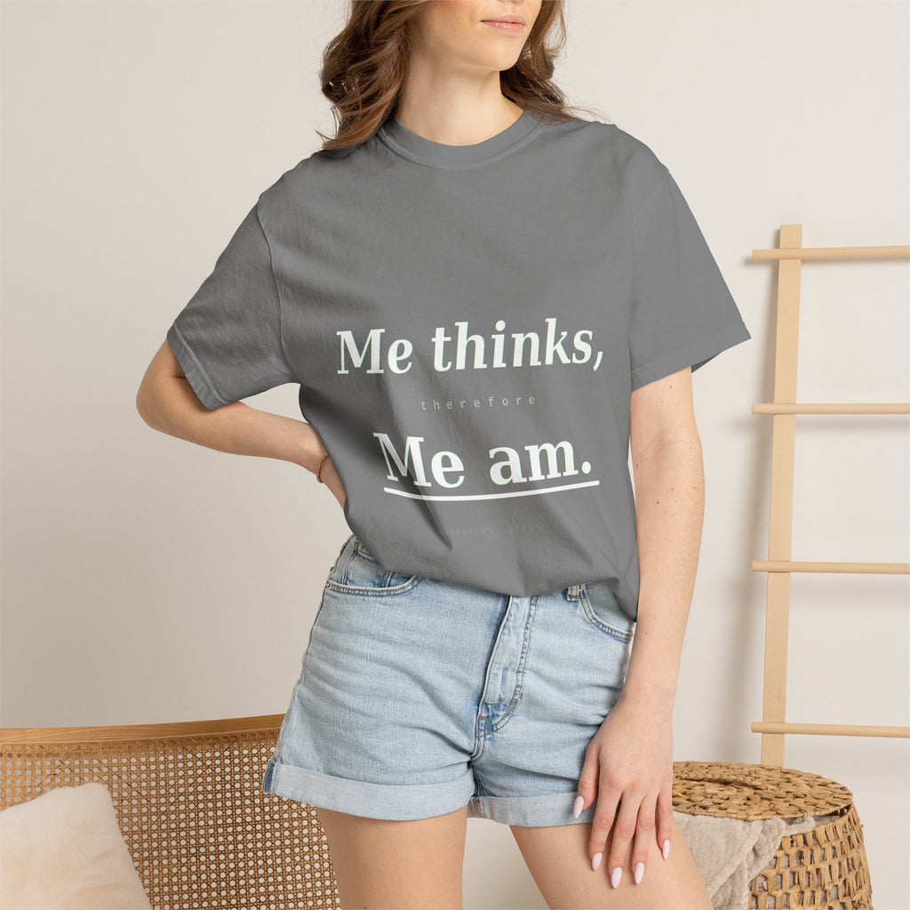 Funny Conversation Starter T-Shirt light font — Modern Twist on Classic Quote
