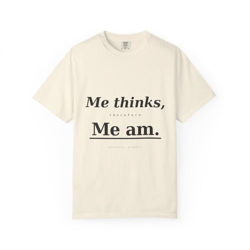 Funny Conversation Starter T-Shirt — Modern Classic Quote Tee