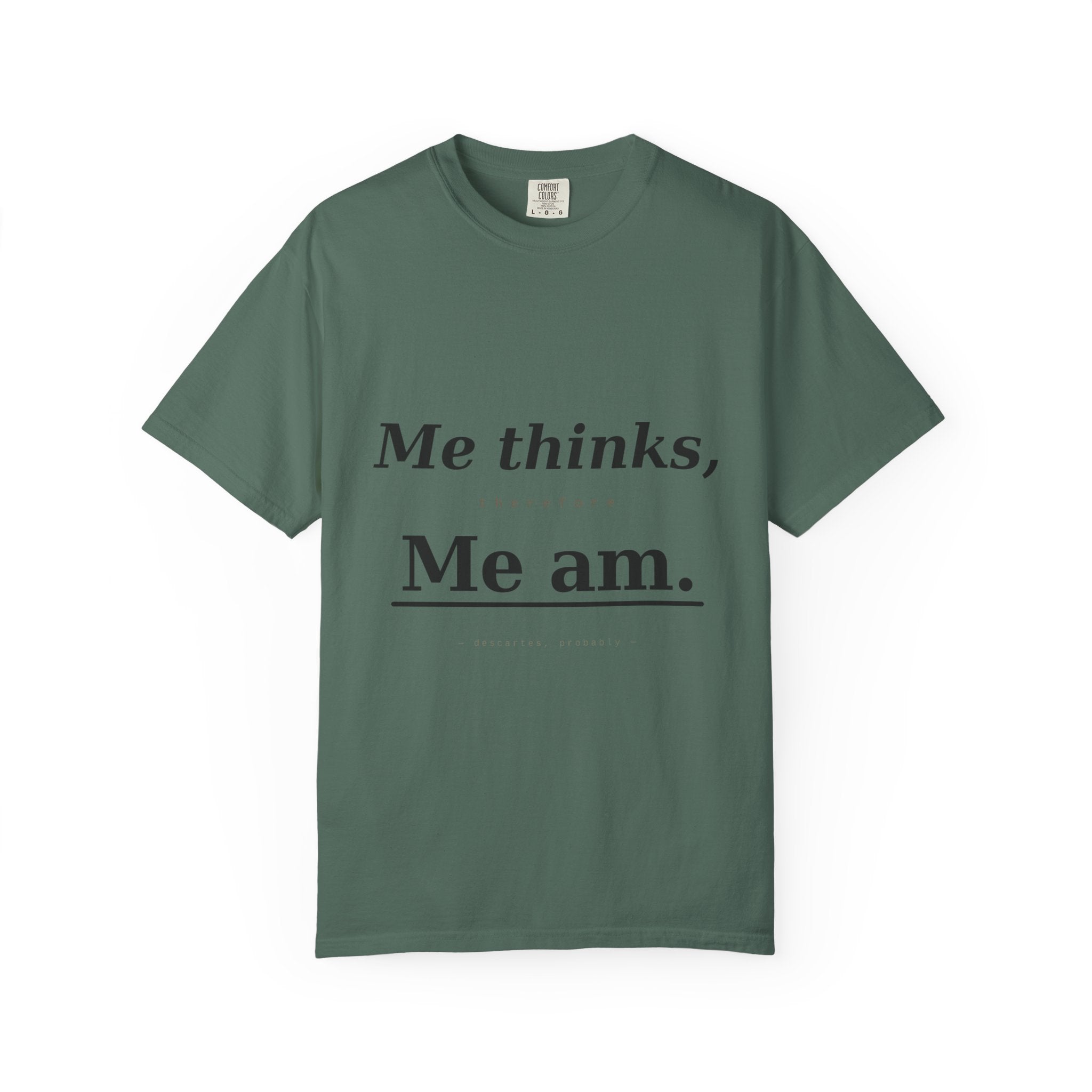 Funny Conversation Starter T-Shirt — Modern Classic Quote Tee