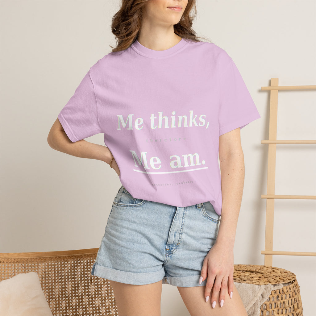 Funny Conversation Starter T-Shirt light font — Modern Twist on Classic Quote