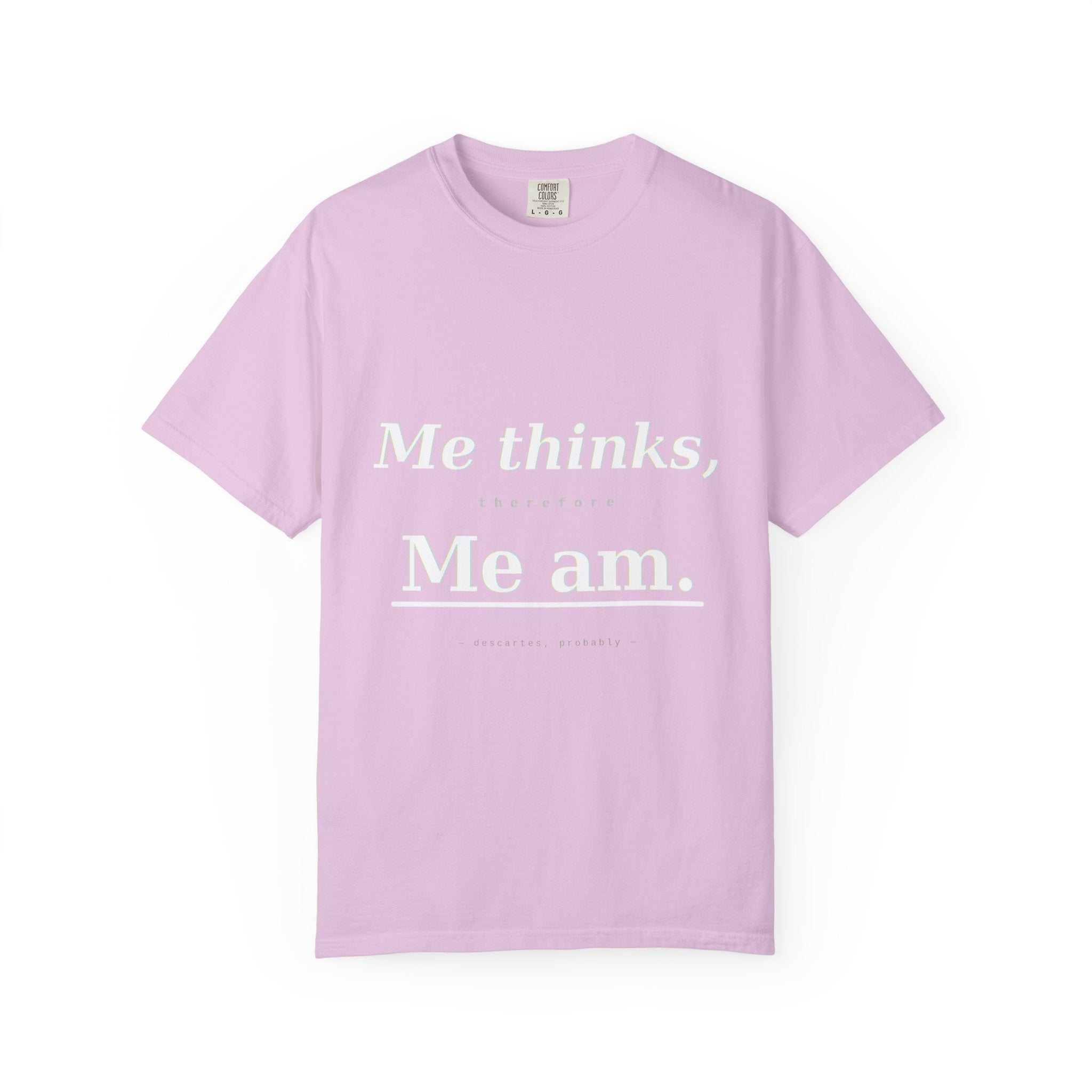 Funny Conversation Starter T-Shirt light font — Modern Twist on Classic Quote