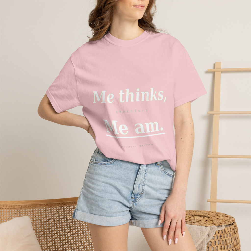 Funny Conversation Starter T-Shirt light font — Modern Twist on Classic Quote