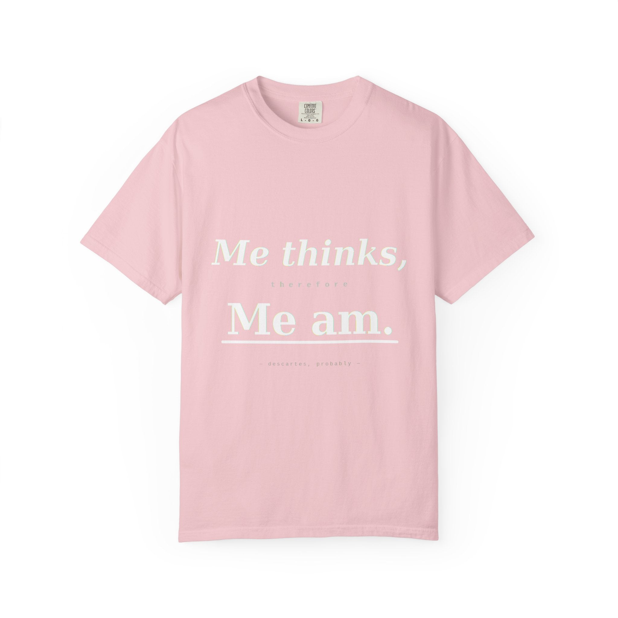 Funny Conversation Starter T-Shirt light font — Modern Twist on Classic Quote