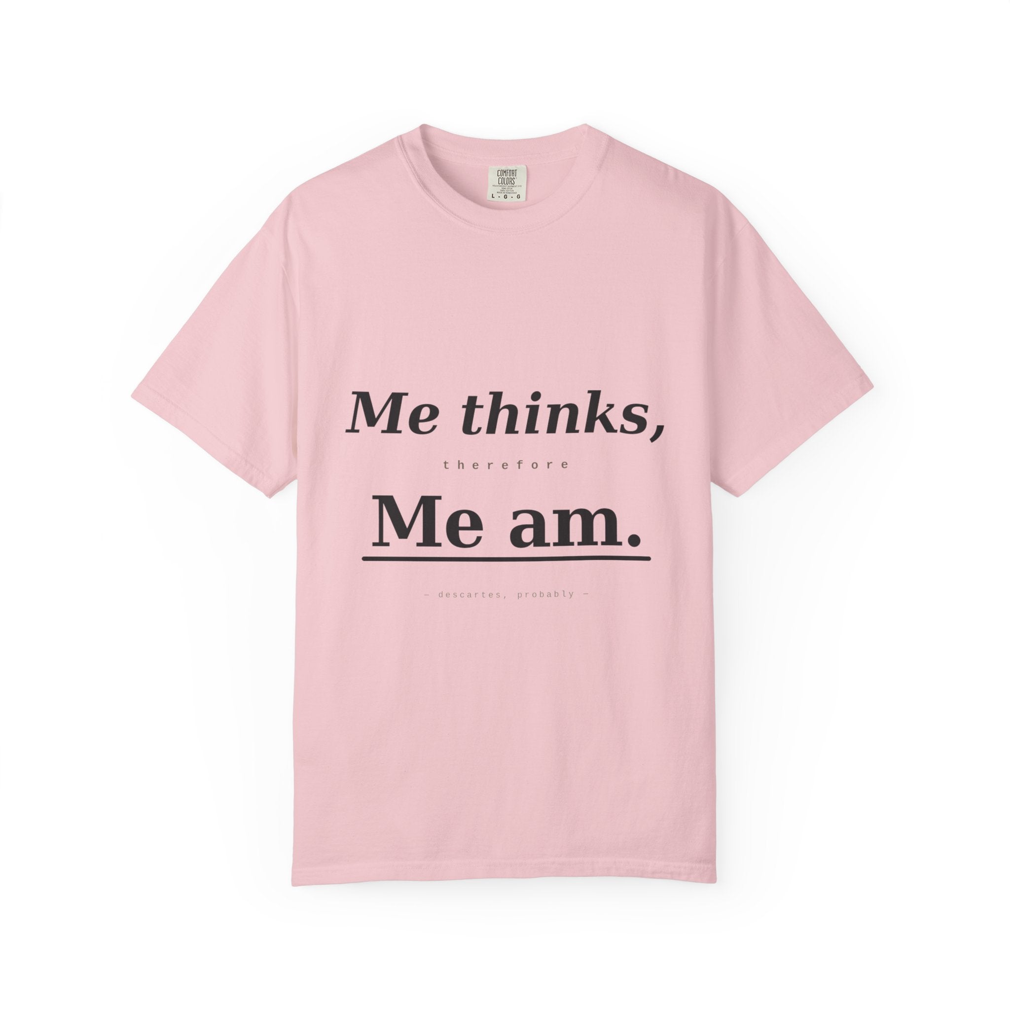 Funny Conversation Starter T-Shirt — Modern Classic Quote Tee