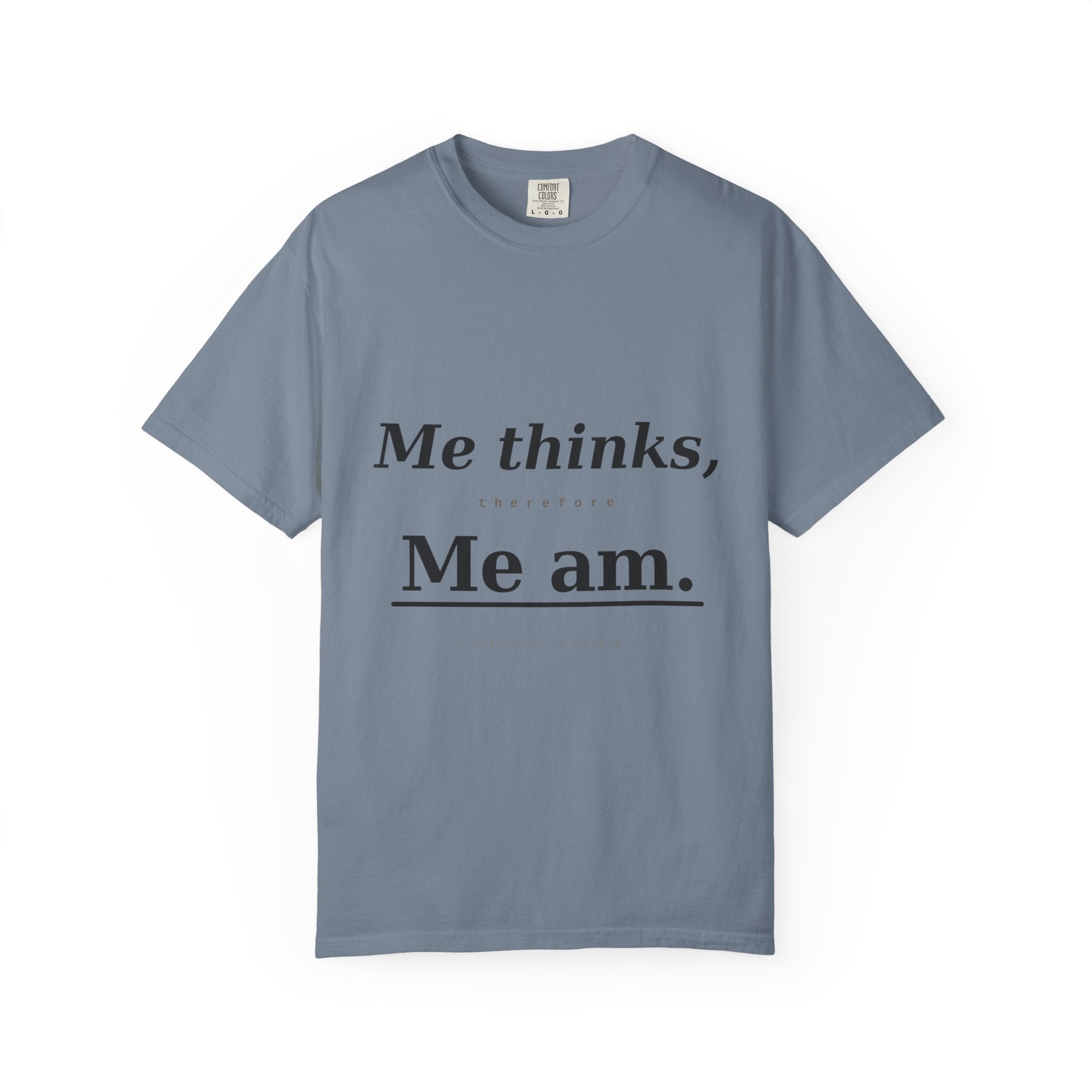 Funny Conversation Starter T-Shirt — Modern Classic Quote Tee