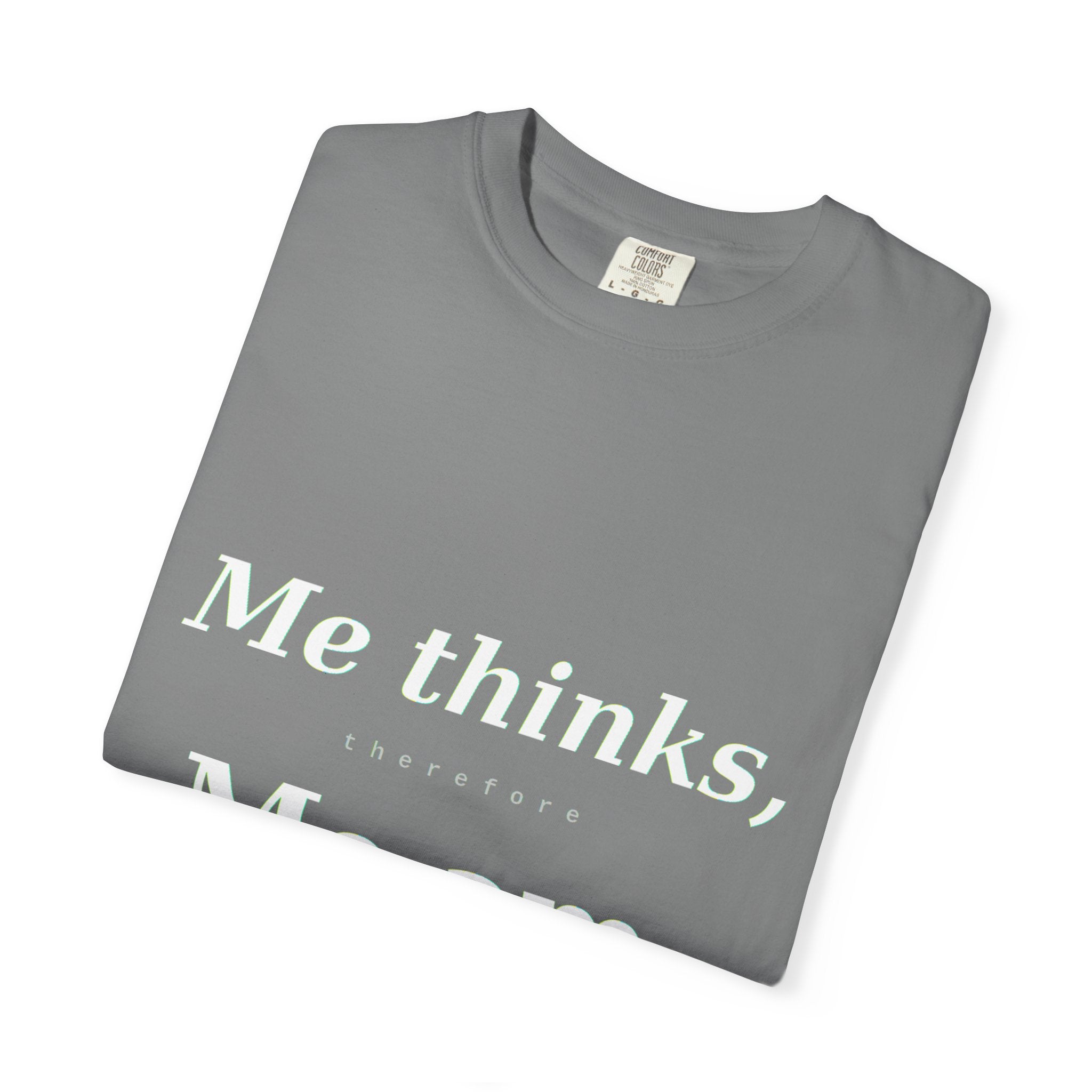 Funny Conversation Starter T-Shirt light font — Modern Twist on Classic Quote