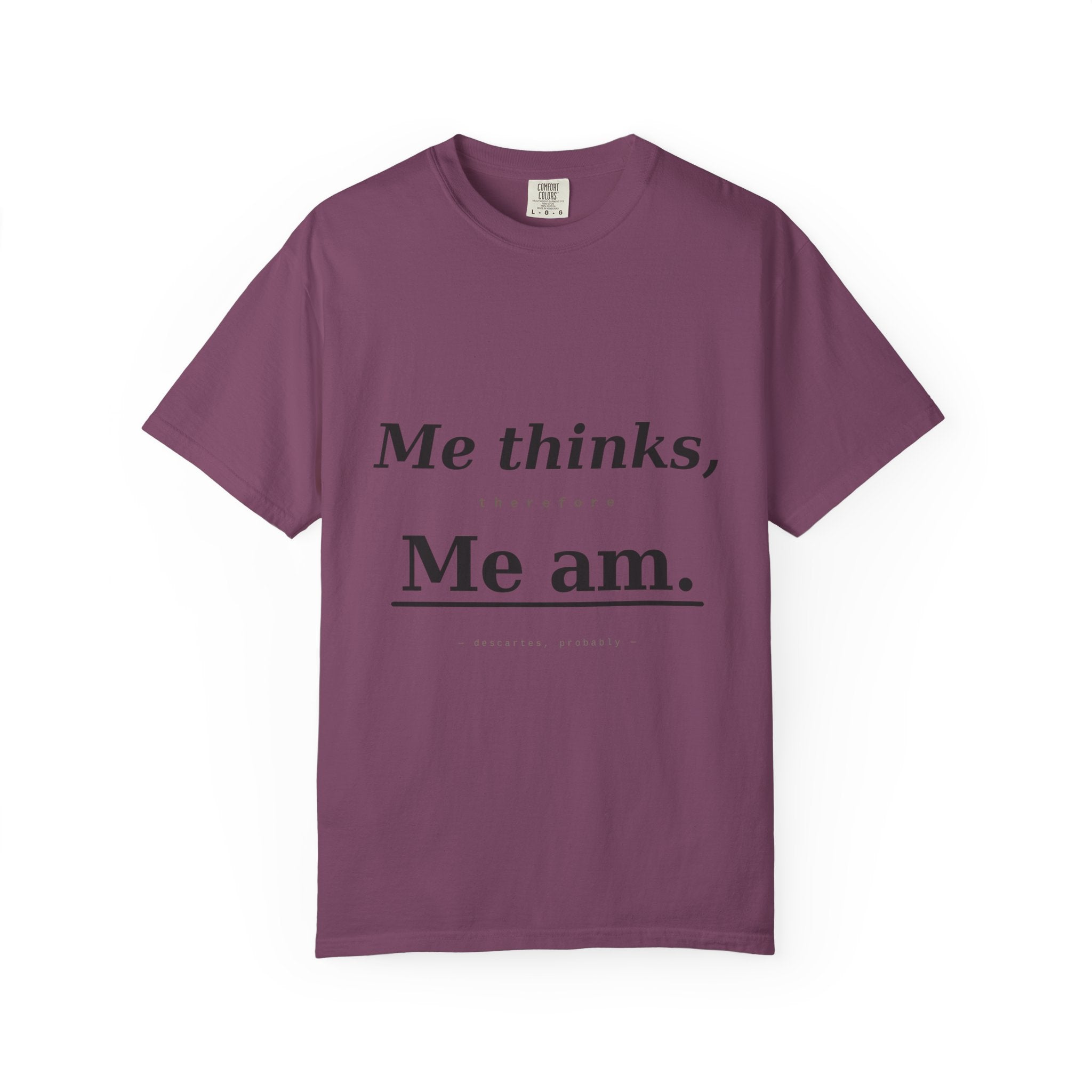 Funny Conversation Starter T-Shirt — Modern Classic Quote Tee