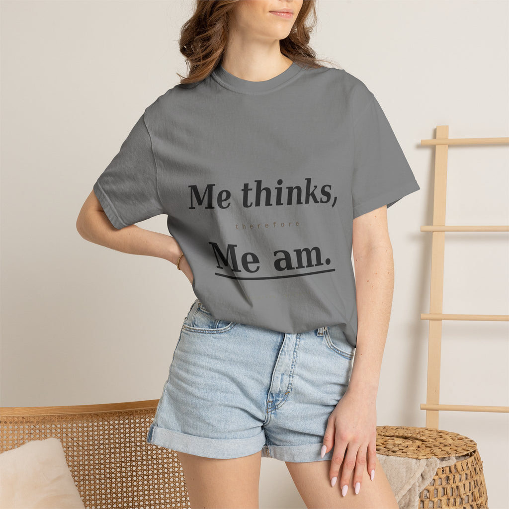 Funny Conversation Starter T-Shirt — Modern Classic Quote Tee