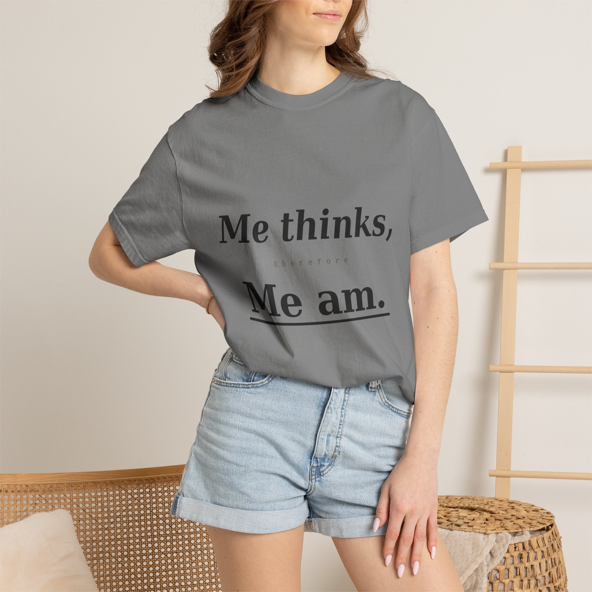 Funny Conversation Starter T-Shirt — Modern Classic Quote Tee