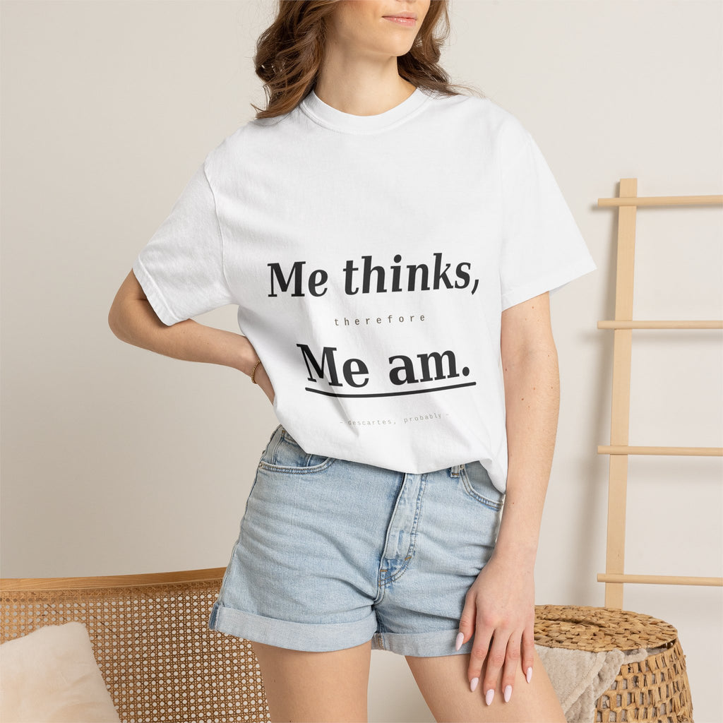 Funny Conversation Starter T-Shirt — Modern Classic Quote Tee