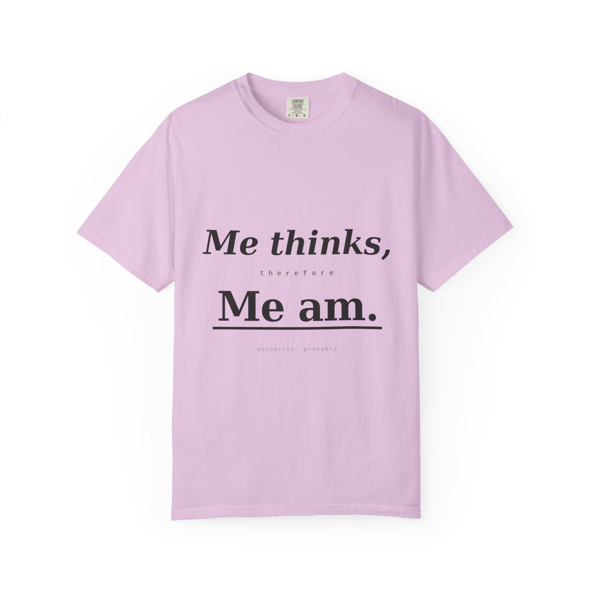 Funny Conversation Starter T-Shirt — Modern Classic Quote Tee