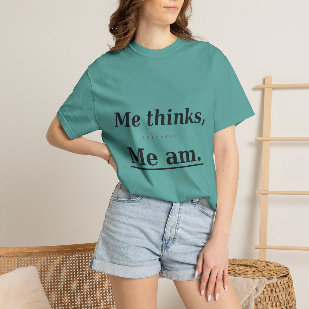 Funny Conversation Starter T-Shirt — Modern Classic Quote Tee