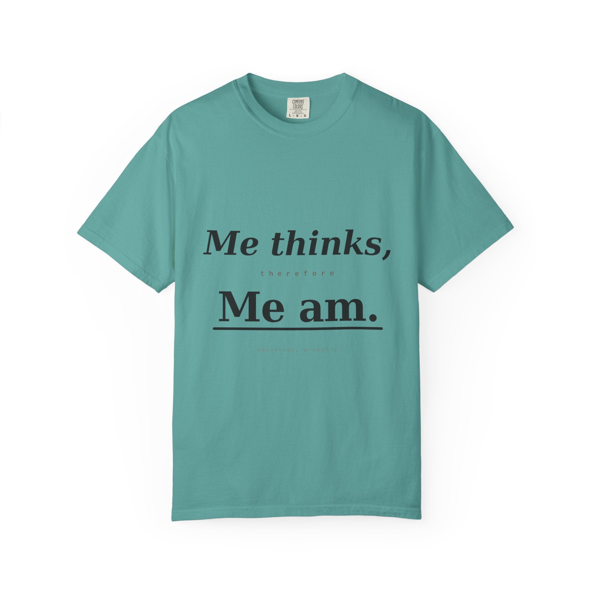 Funny Conversation Starter T-Shirt — Modern Classic Quote Tee