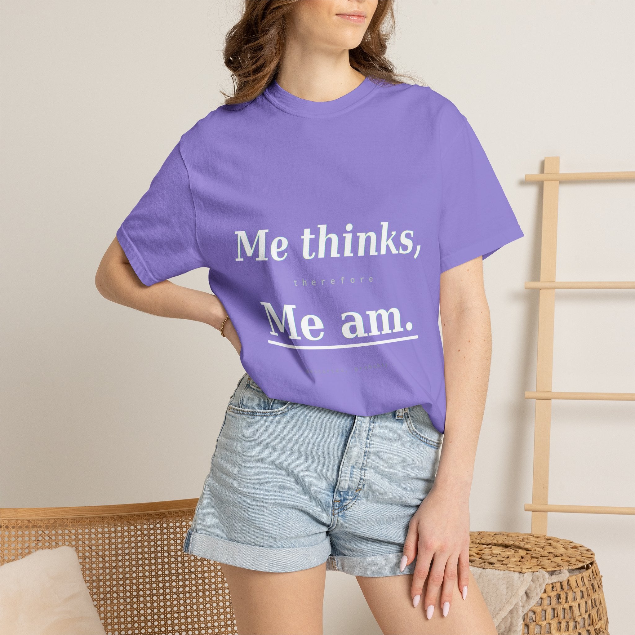 Funny Conversation Starter T-Shirt light font — Modern Twist on Classic Quote