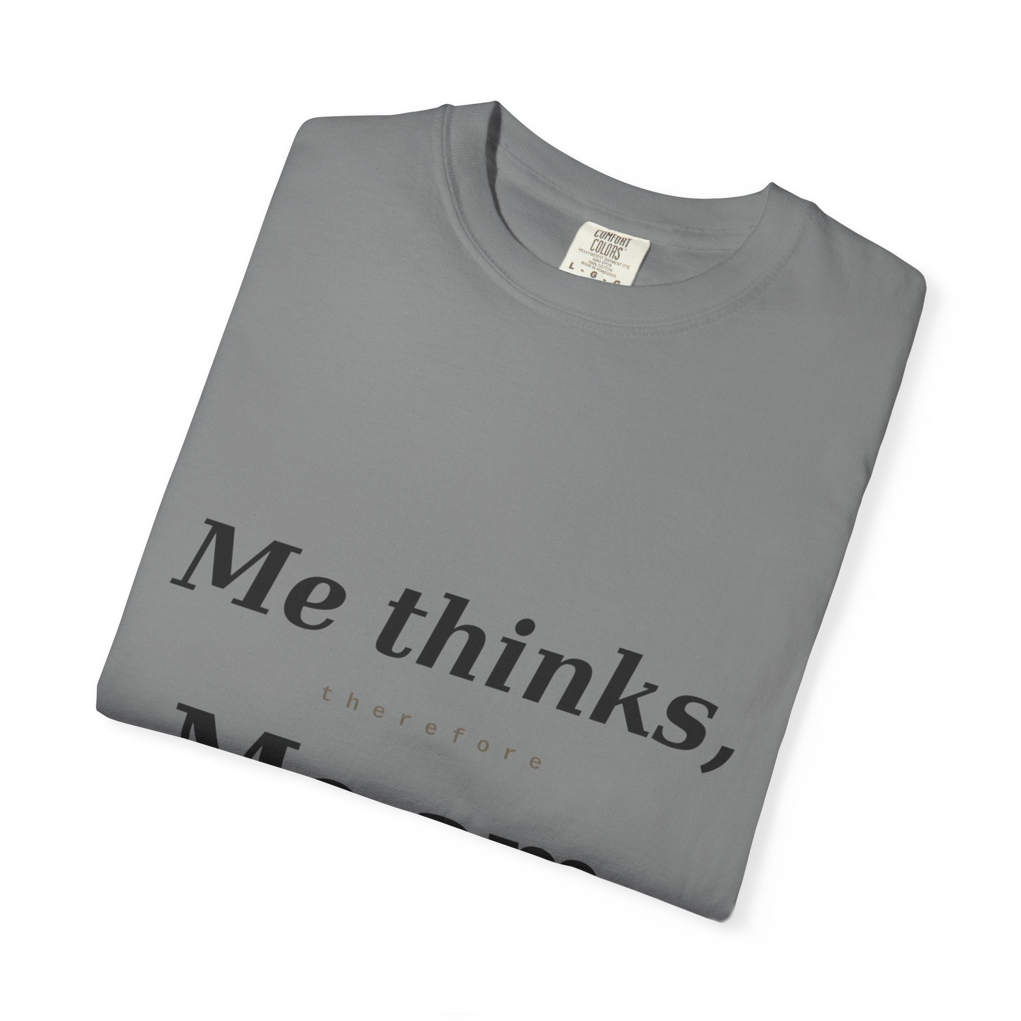 Funny Conversation Starter T-Shirt — Modern Classic Quote Tee